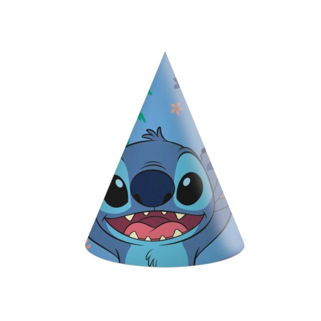 Partyhüte Stitch & Angel, 6 Stück