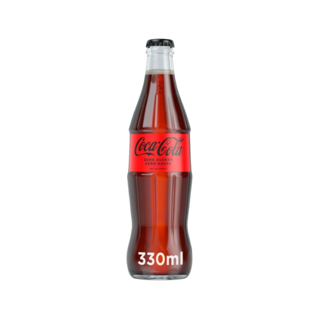 Coca Cola Zero Glas, 330ml