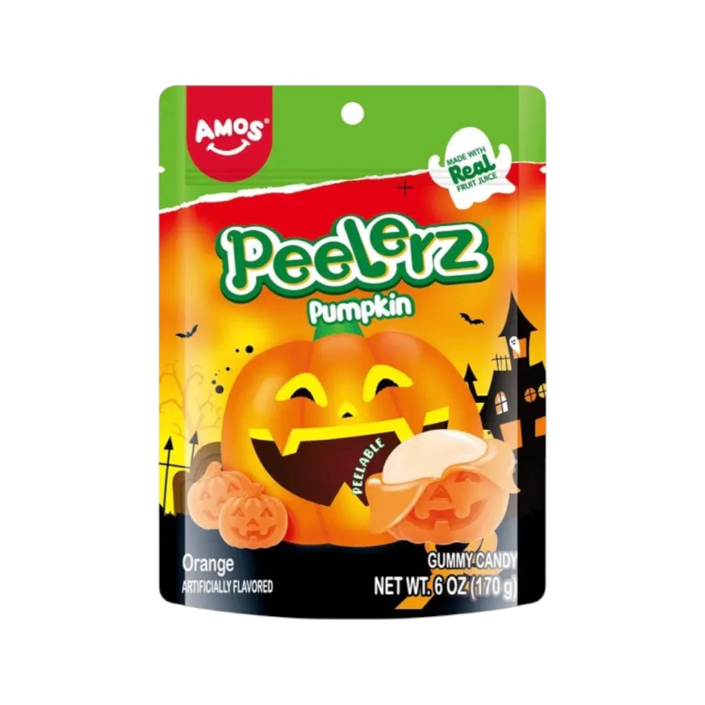 Amos Peelerz Gummy Pumpkin, 65g