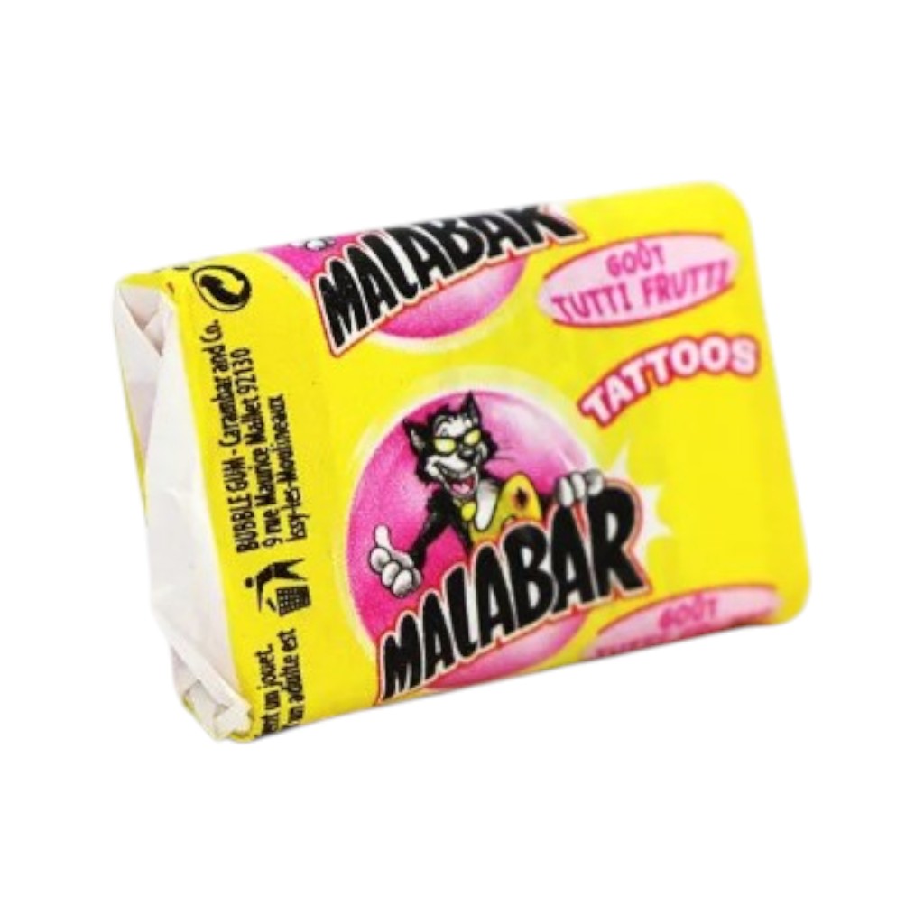 Malabar Tutti Frutti Gum, 1 Stück