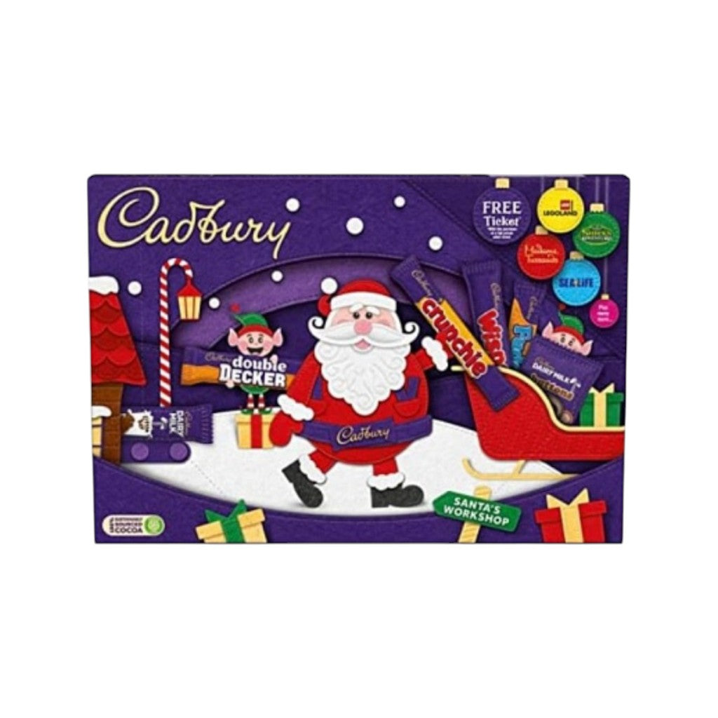 Cadbury Medium Santa Selection Box, 125g