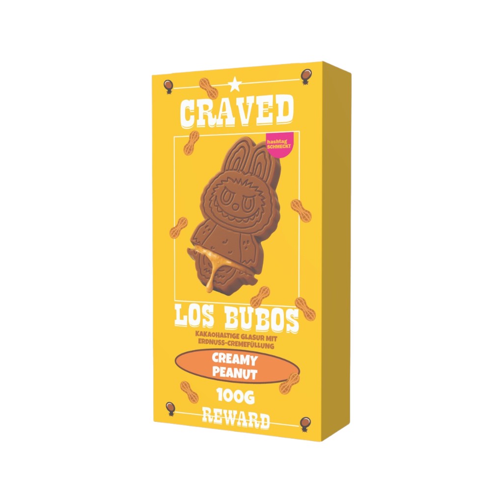 Los Bubos Schokolade Creamy Peanut, 100g