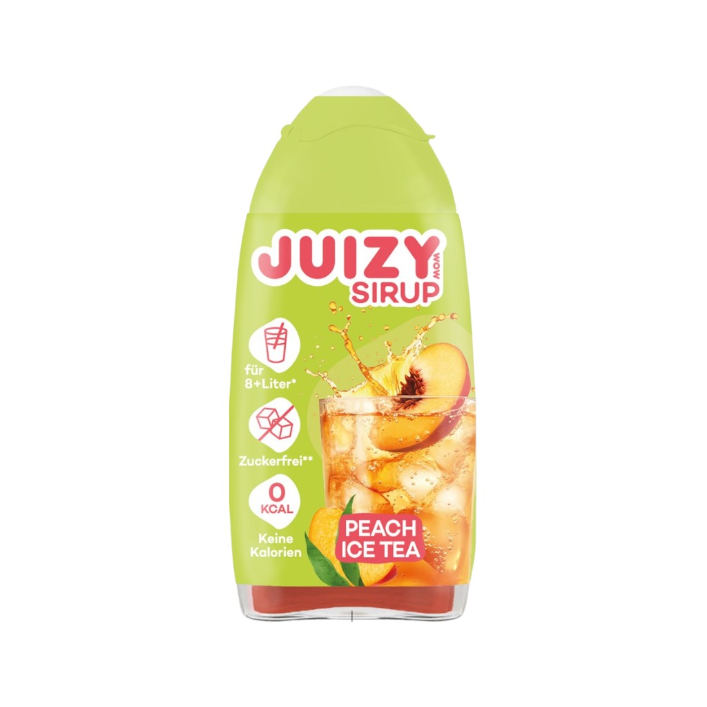 Juizy Wow Sirup Eistee Pfirsich, 65ml