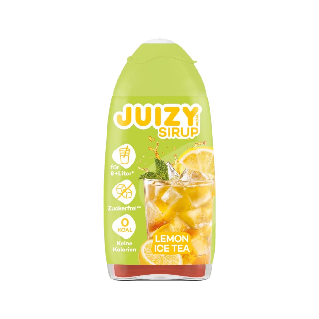 Juizy Wow Sirup Eistee Zitrone, 65ml