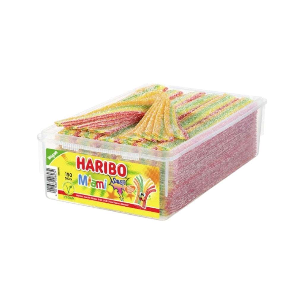 Haribo Miami Sauer Vegan, 150 Stück