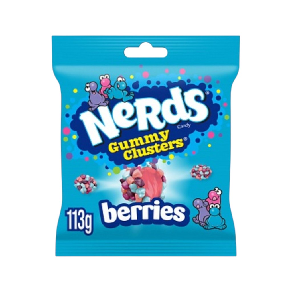 Nerds Gummy Clusters Berries, 113g