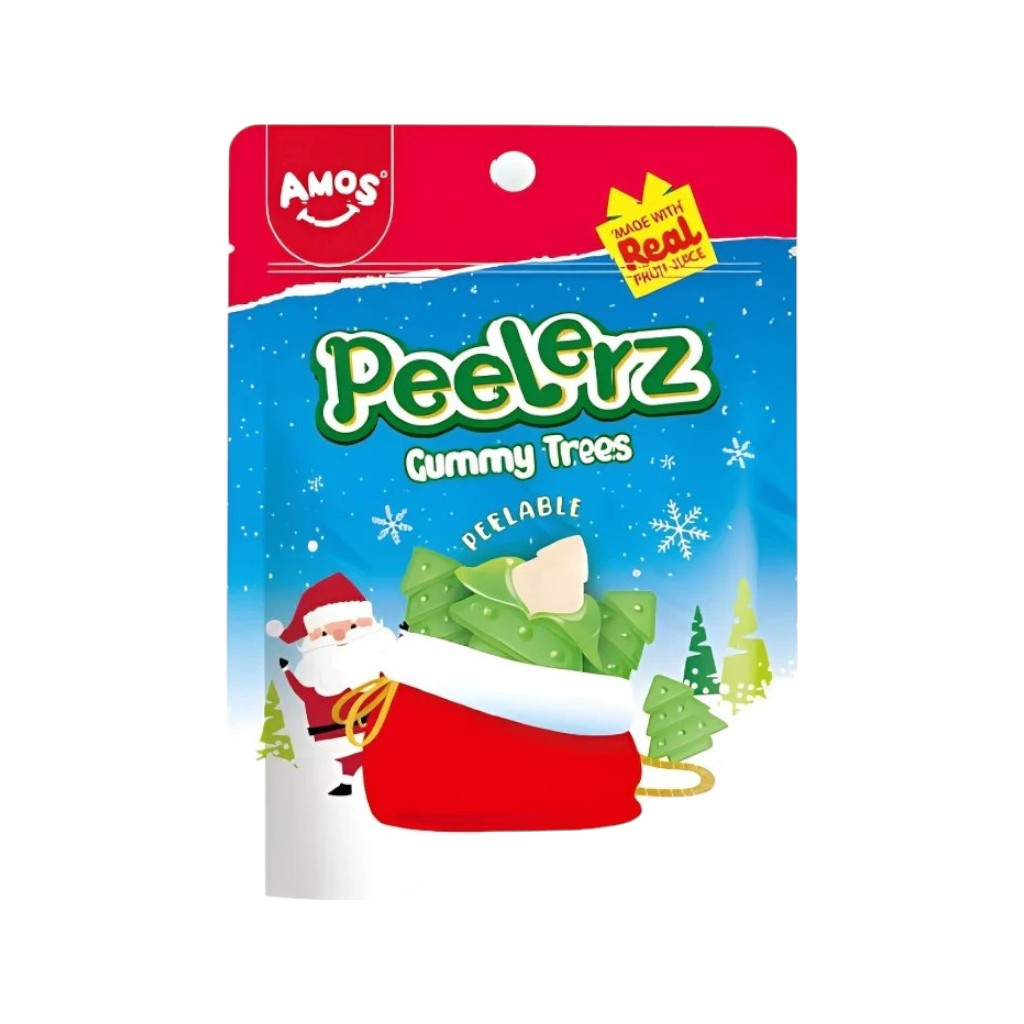 Amos Peelerz Gummy Trees Christmas, 65g