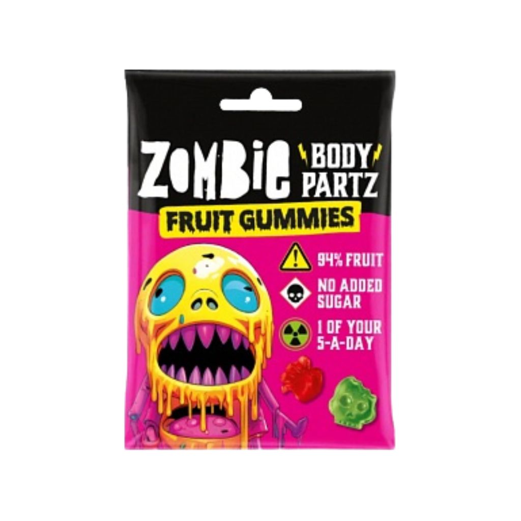 Zombie Body Partz Fruit Gummies, 35g