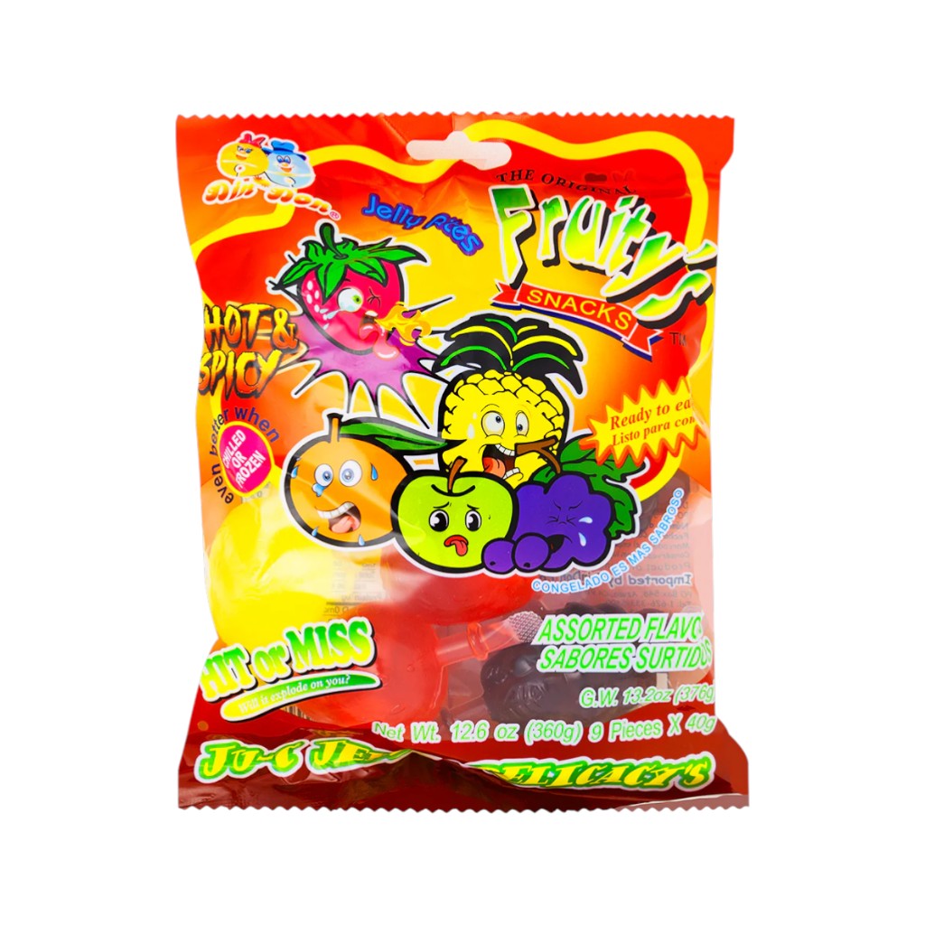 Fruitys Ju-C Assorted Hot and Spicy Jelly, 360g