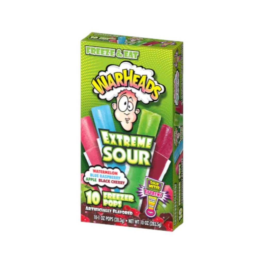Warheads Freezer Pops, 283g