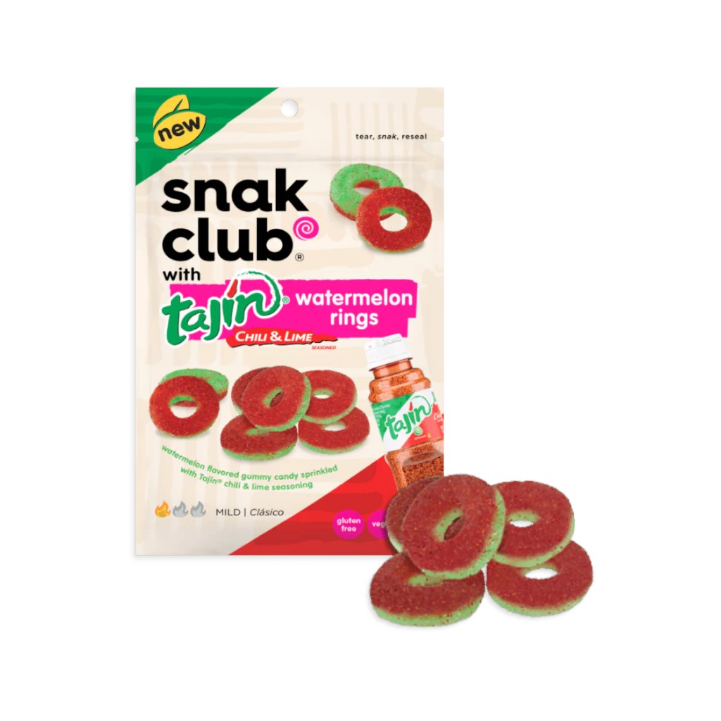 Snak Club Tajin Watermelon Rings, 64g
