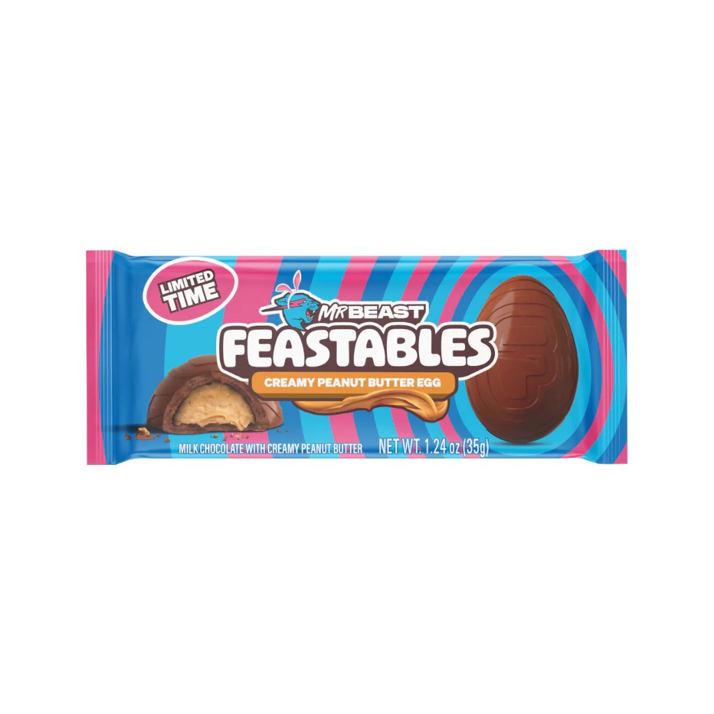 Feastables Easter Peanut Butter Egg, 35g
