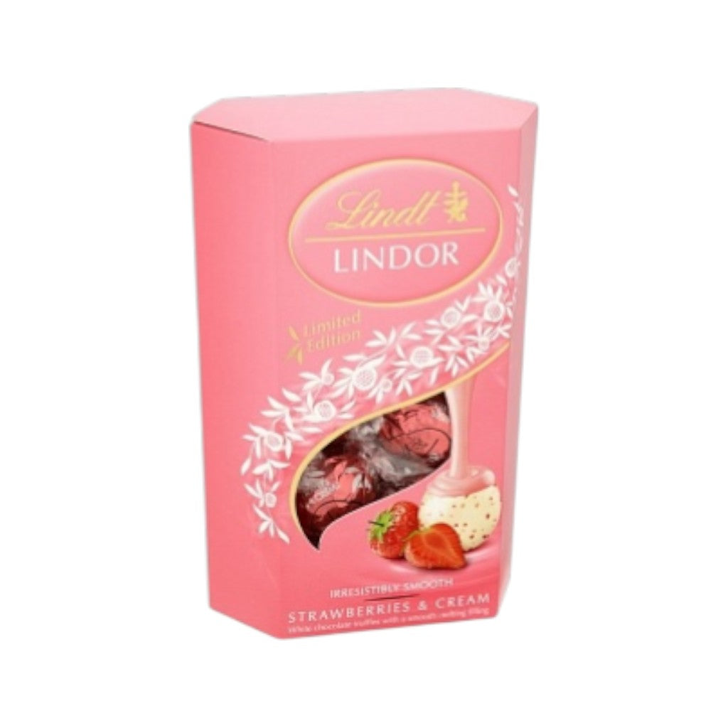 Lindt Lindor Strawberries & Cream, 200g