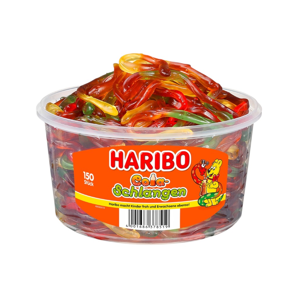 Haribo Cola Schlangen, 1.05kg