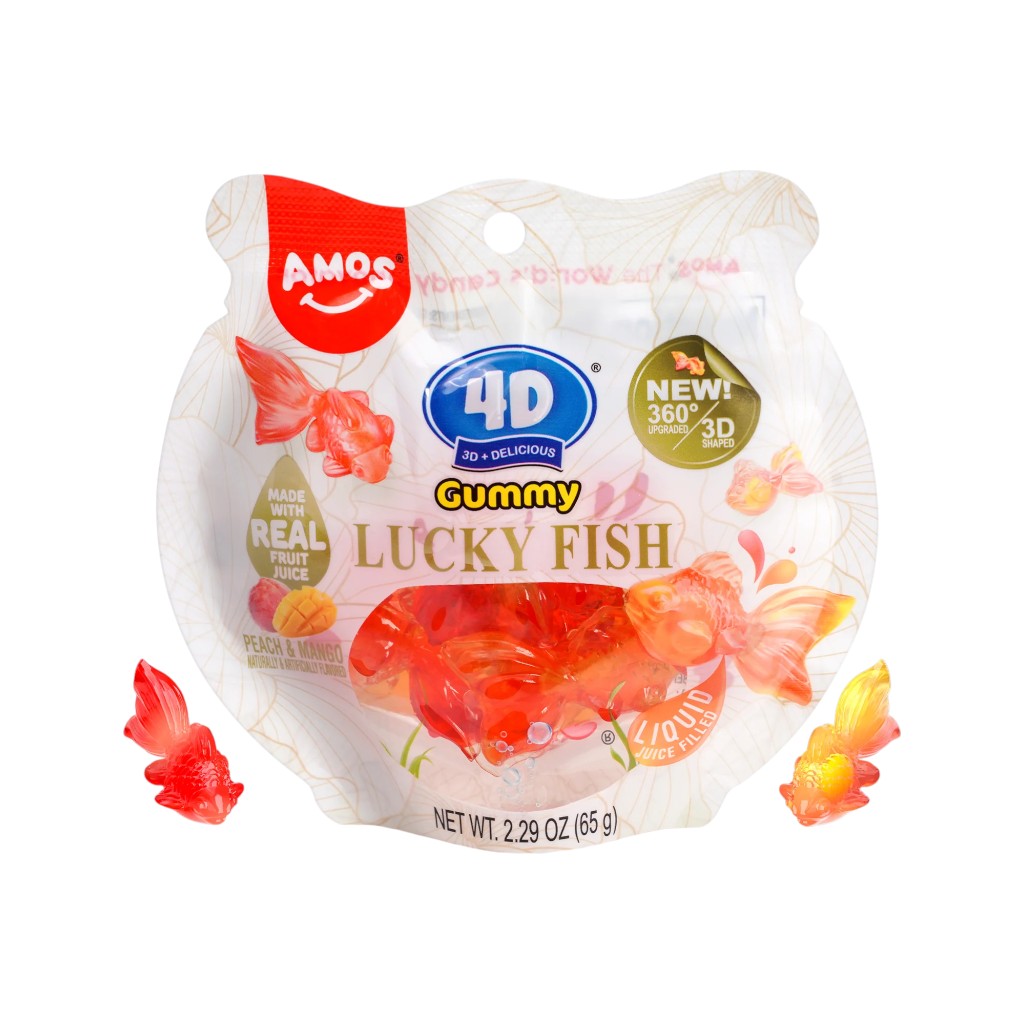 Amos 4D Lucky Fish, 65g