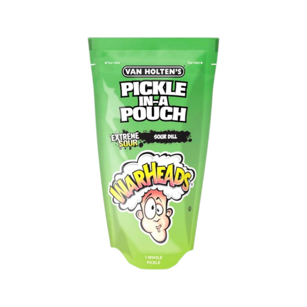 Van Holten’s Warheads Extreme Sour Pickle Jumbo, 242g