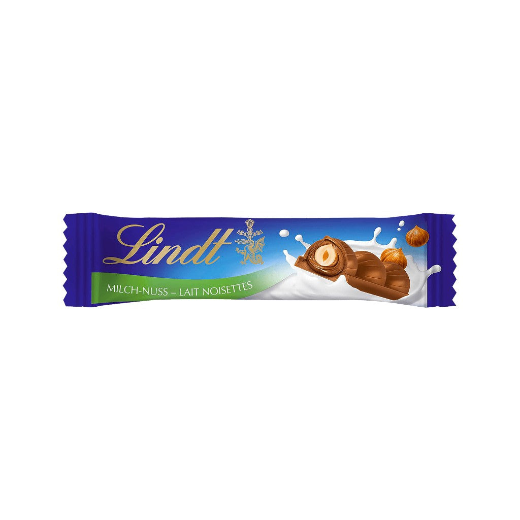 Lindt Schokoladenriegel Milch Nuss, 35g