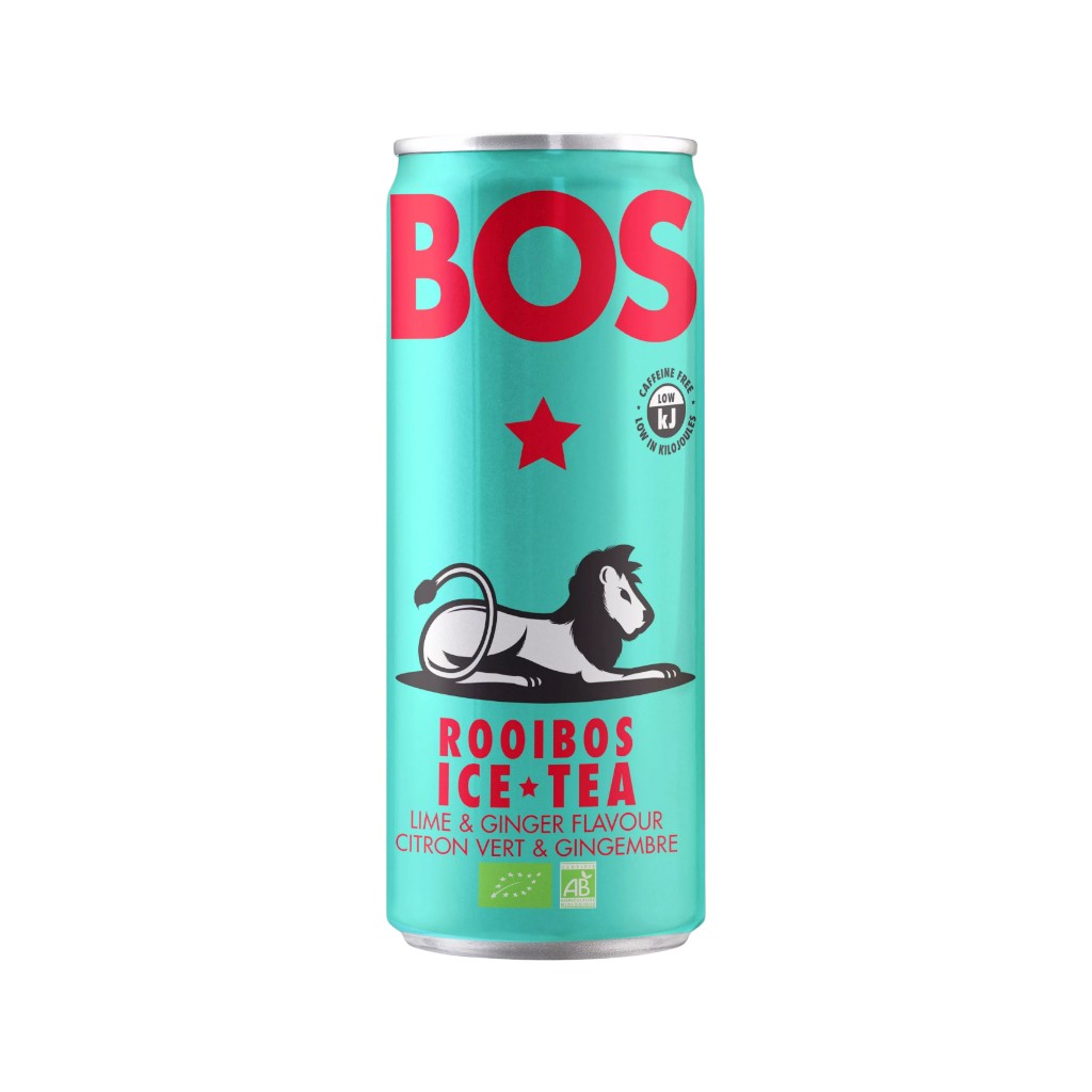 BOS bio Eistee Limette und Ingwer, 250ml