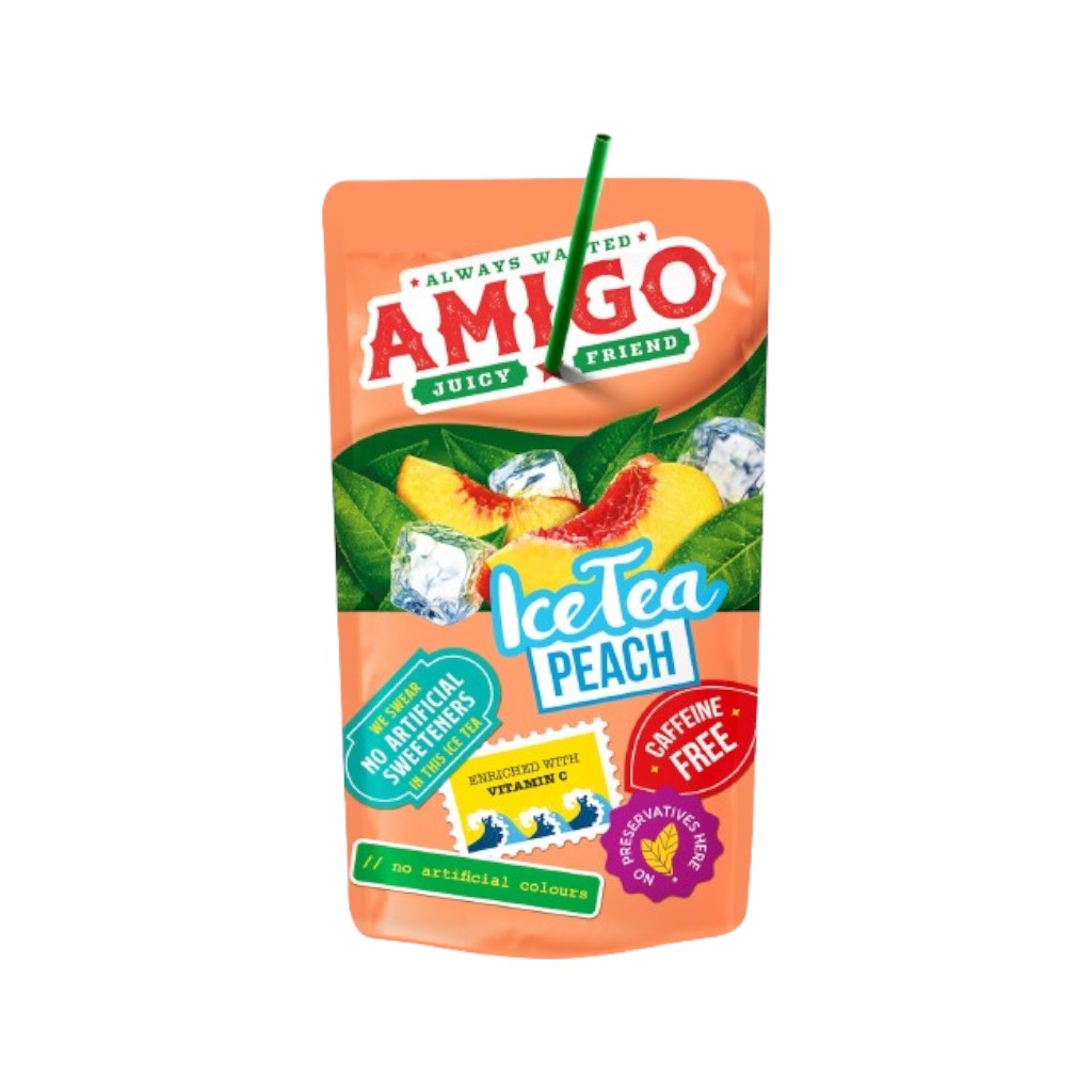 Amigo Ice Tea Peach, 200ml