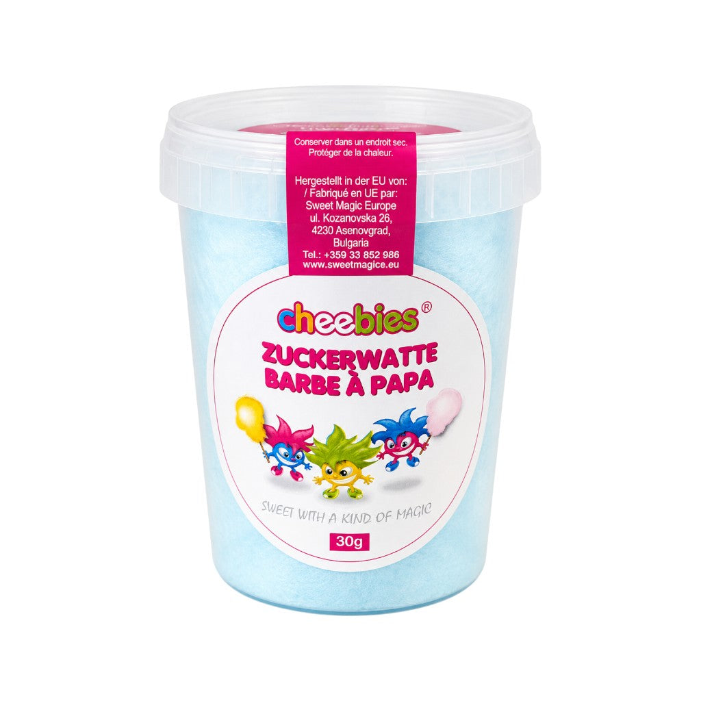 Blue Raspberry / Red Strawberry, Candy Floss 30g