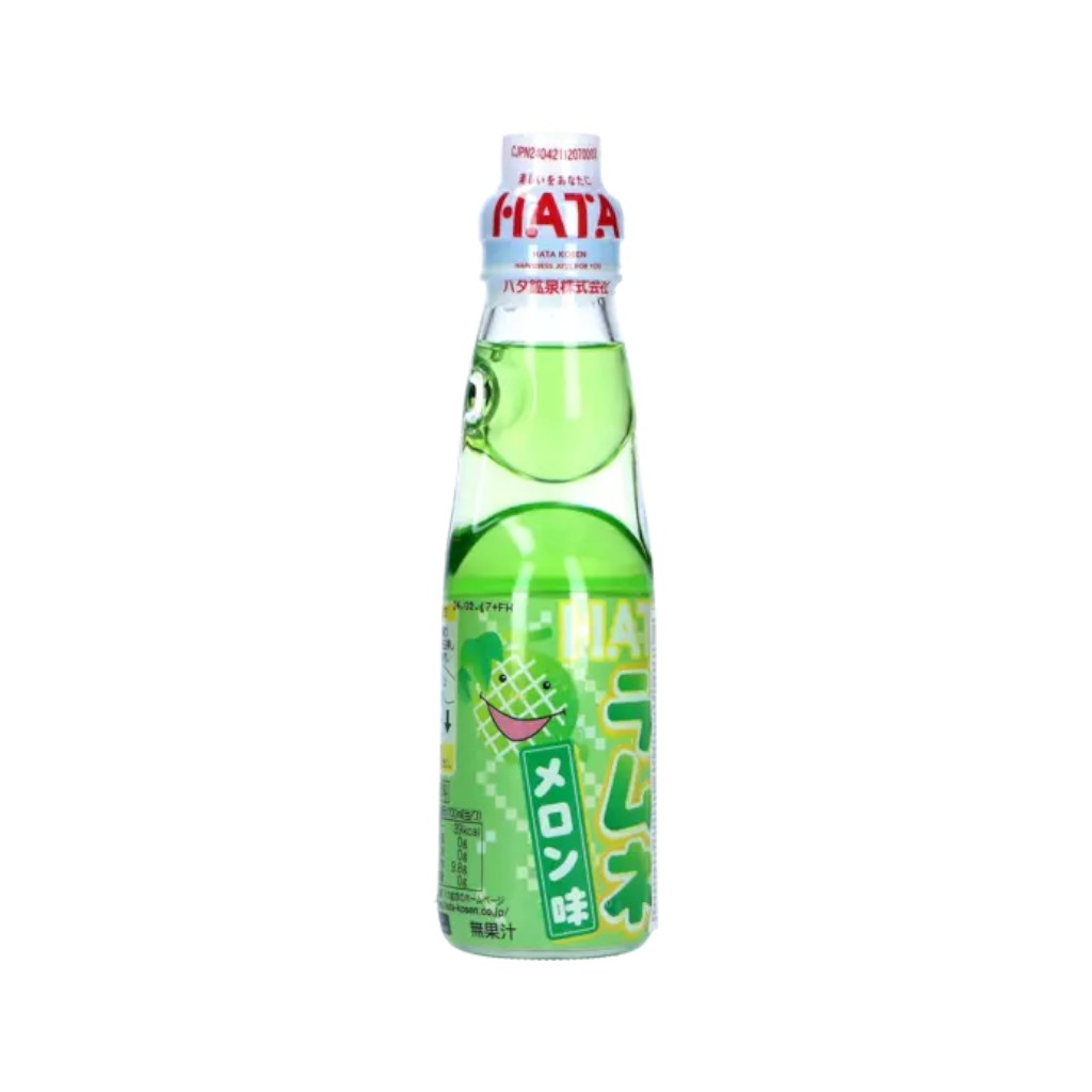Ramune Melon Soda Pop Drink, 200ml