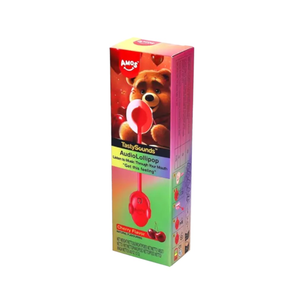 Lollipop Cherry Flavor with Music - Get the Feeling, 12g
