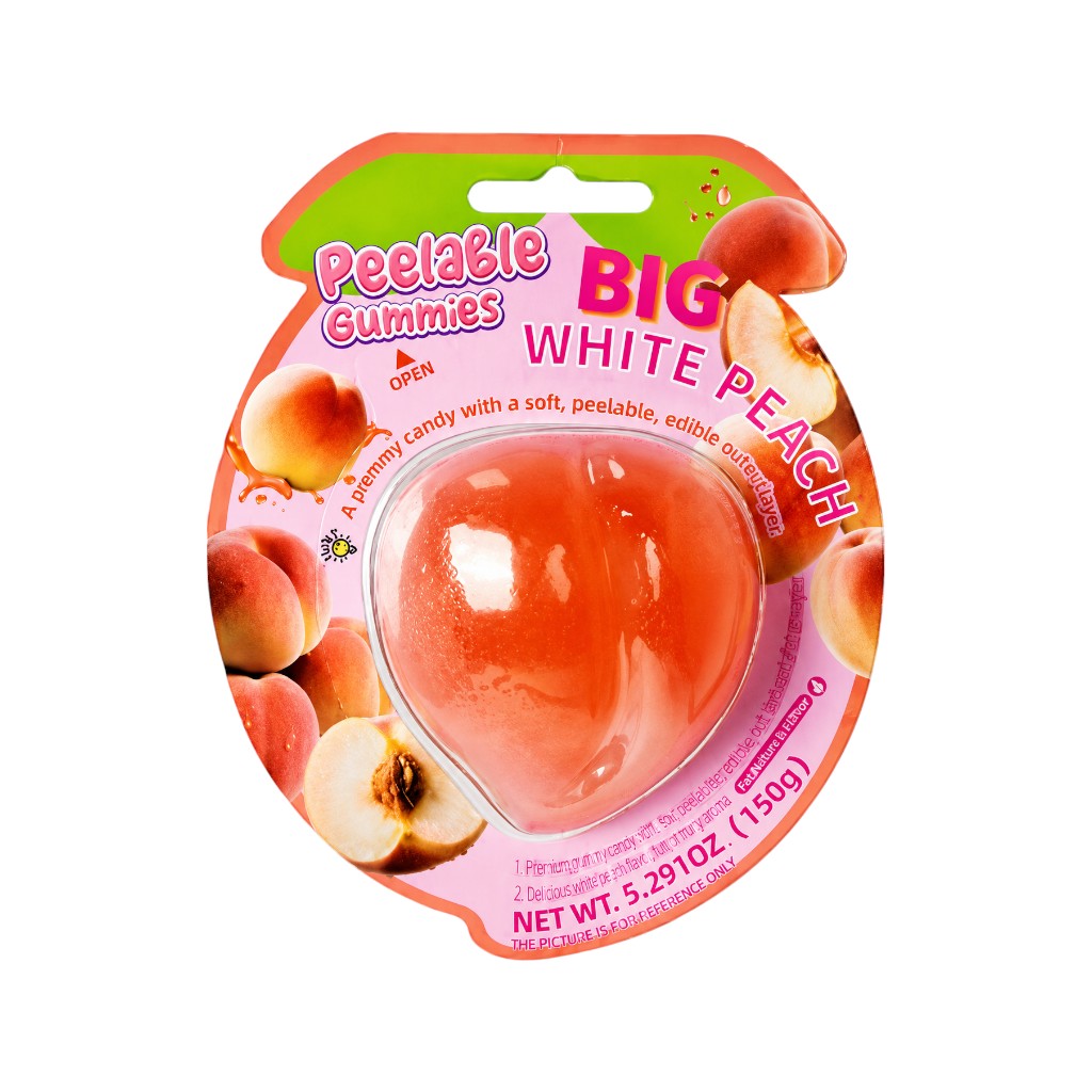 Peeling Gummy Big Peach, 150g