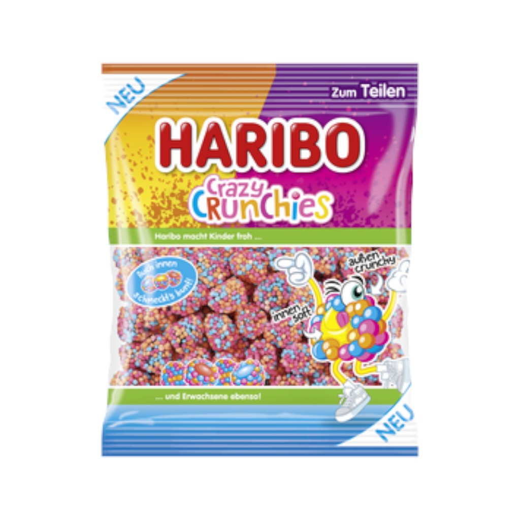 Haribo Crazy Crunchies, 160g