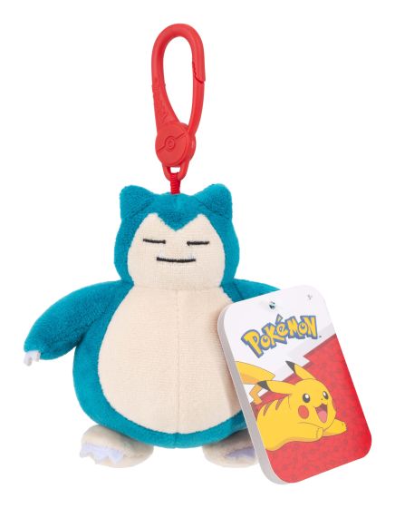 Pokémon Plush Clip-On Relaxo, 1 Stück