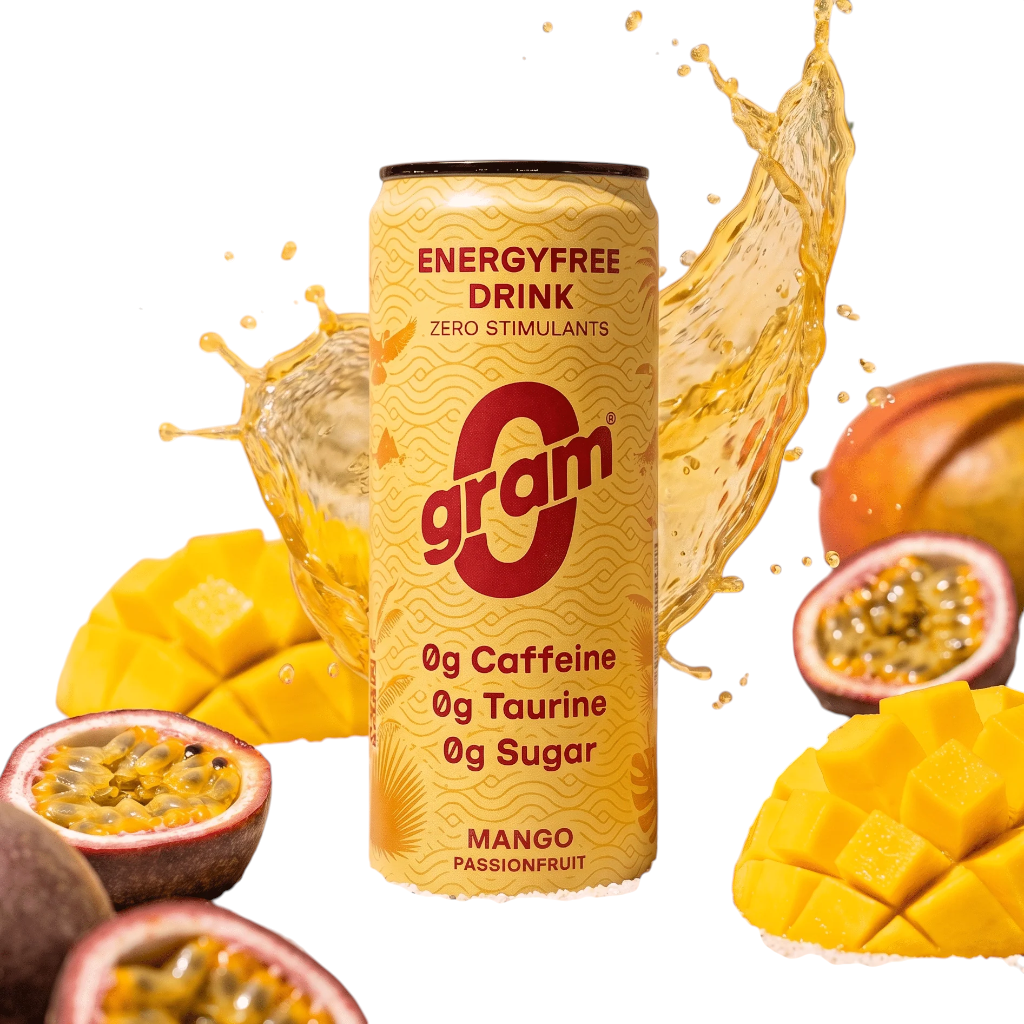 0gram Energyfree Drink Mango-Passionfruit, 330 ml