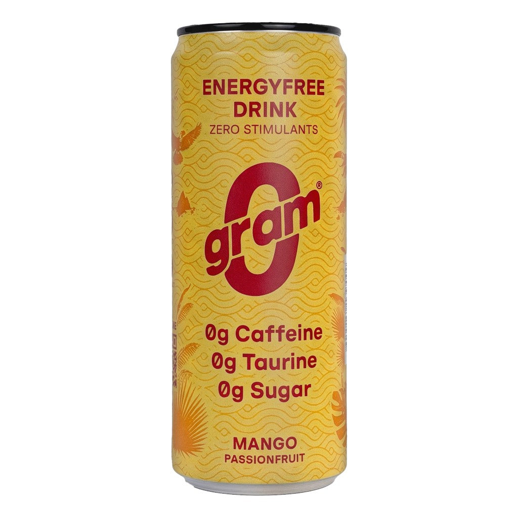 0gram Energyfree Drink Mango-Passionfruit, 330 ml