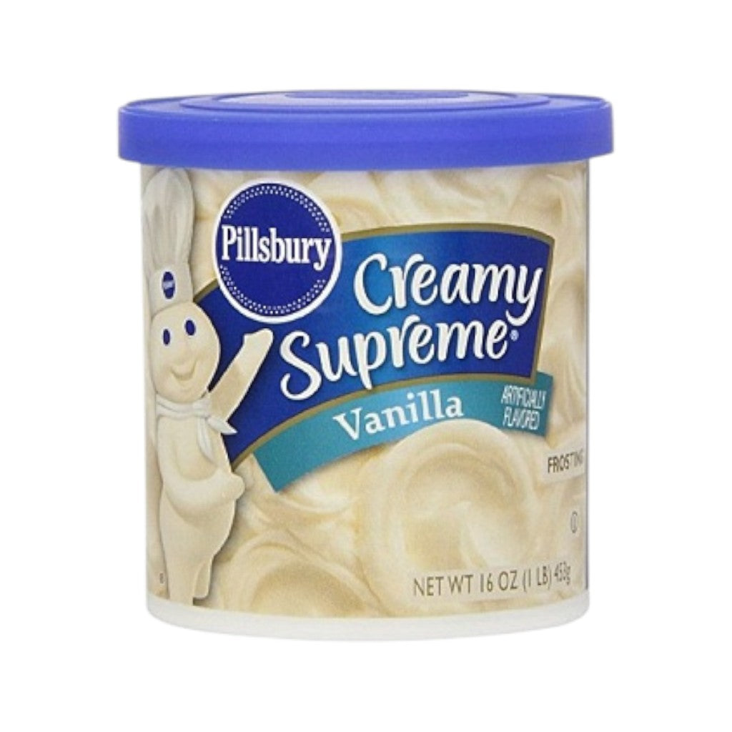 Pillsbury Creamy Supreme Frosting Vanilla, 453g