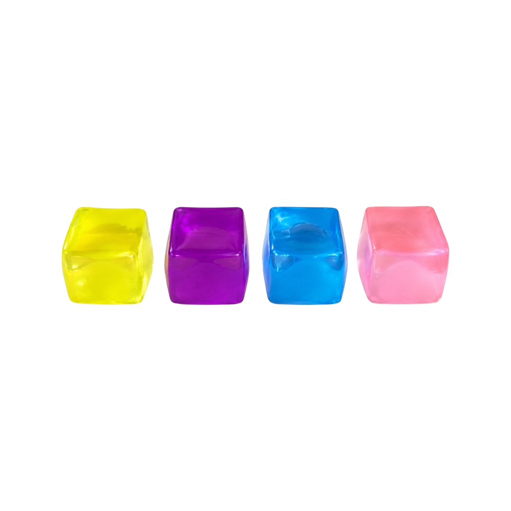 Cube Squishy mit Maltose gefüllt, 1 Stück