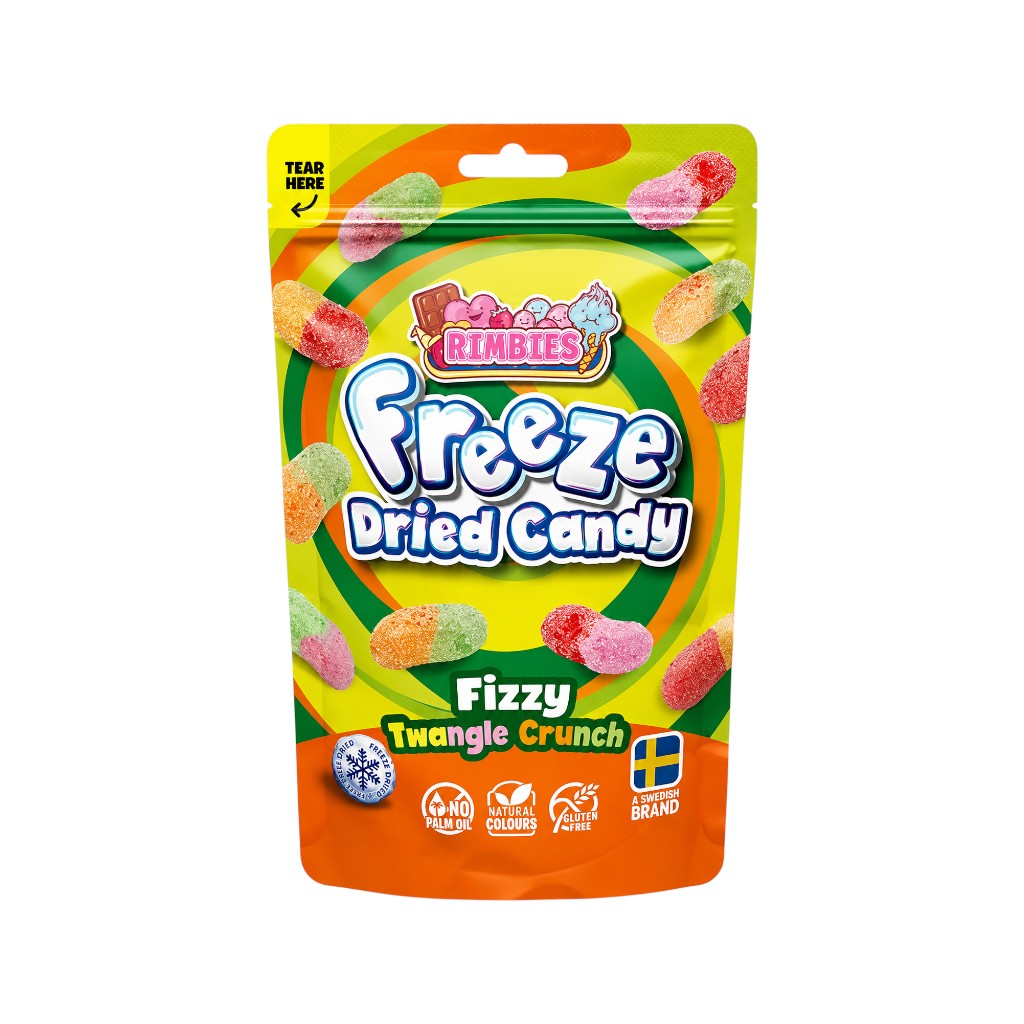 RIMBIES Fizzy Twangle Crunch, 40g