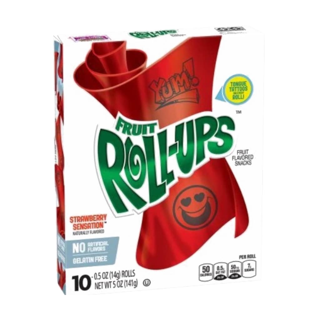 Fruit Roll-Ups Strawberry Blast, 141g