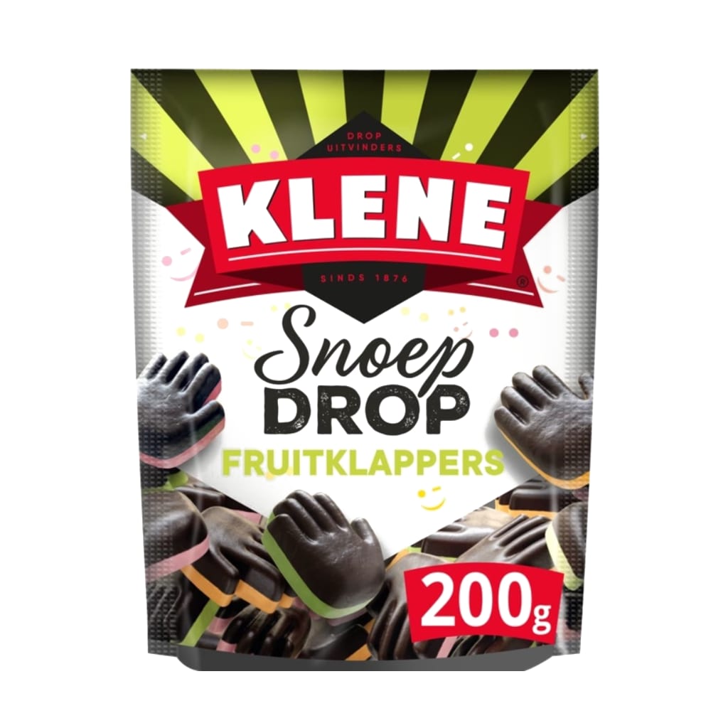 Klene Snoepdrop Fruitklappers, 200g