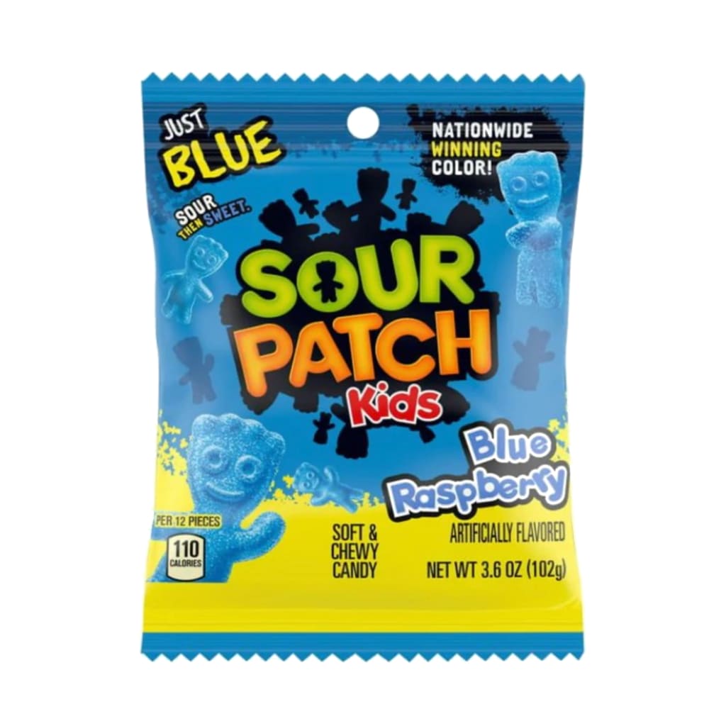 Sour Patch Kids Blue Raspberry, 102g