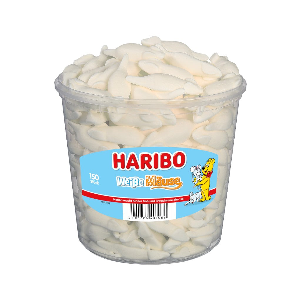 Haribo Weisse Mäuse, 1050g