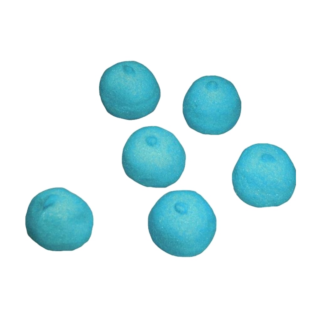 Marshmallows Speckbälle blau, 1kg