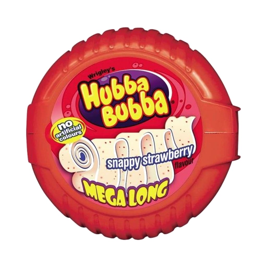 Hubba Bubba Tape Erdbeer, 56g