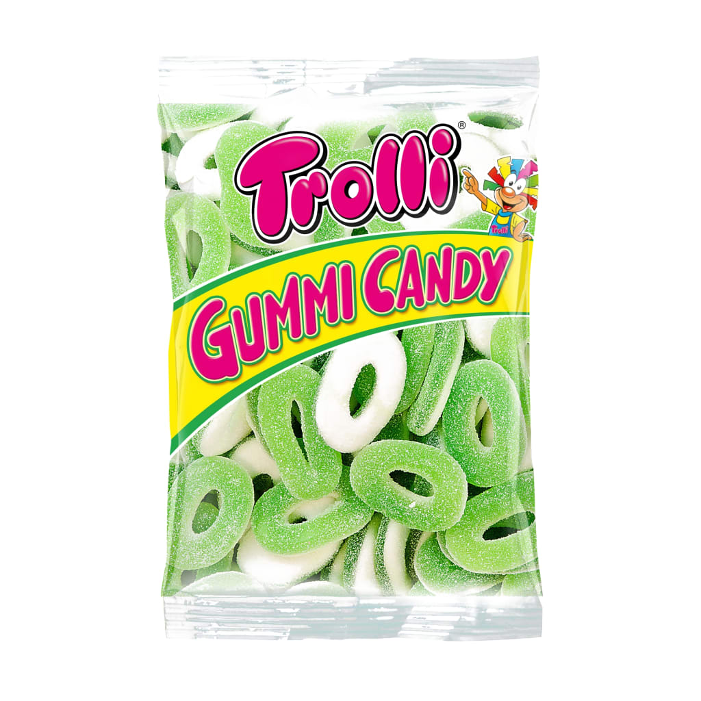 Trolli Apfelringe sauer, 1kg
