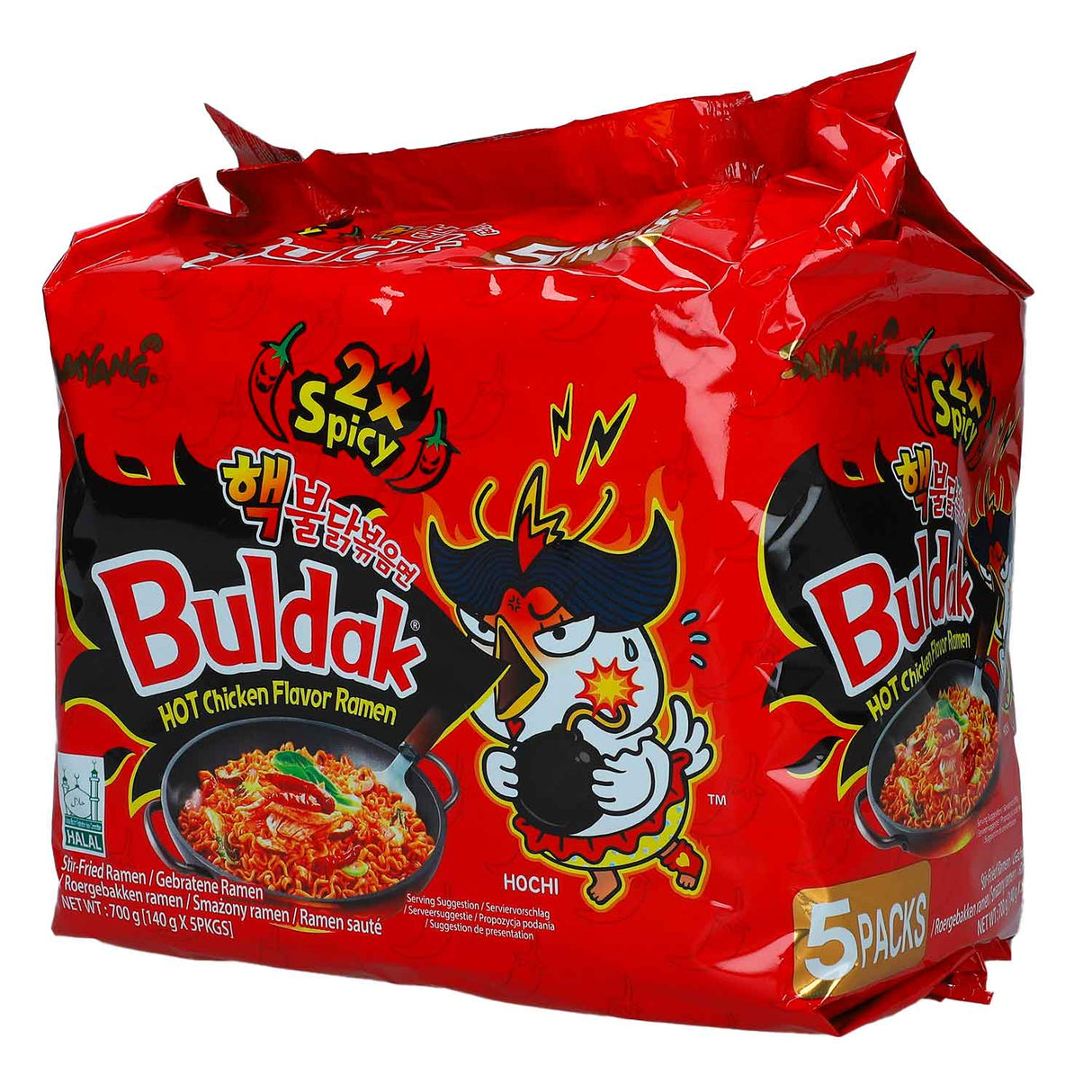 Buldak 5x Ramen Noodles 2x Spicy