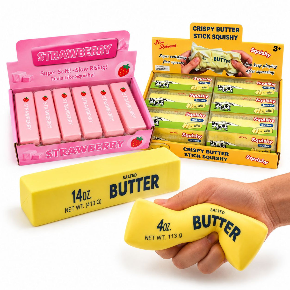 Butter Lovers – Squishy Bundle (4er-Set)