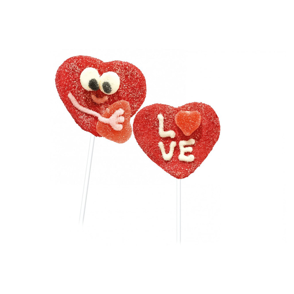 Herz Lollipop Marshmallow, 20g