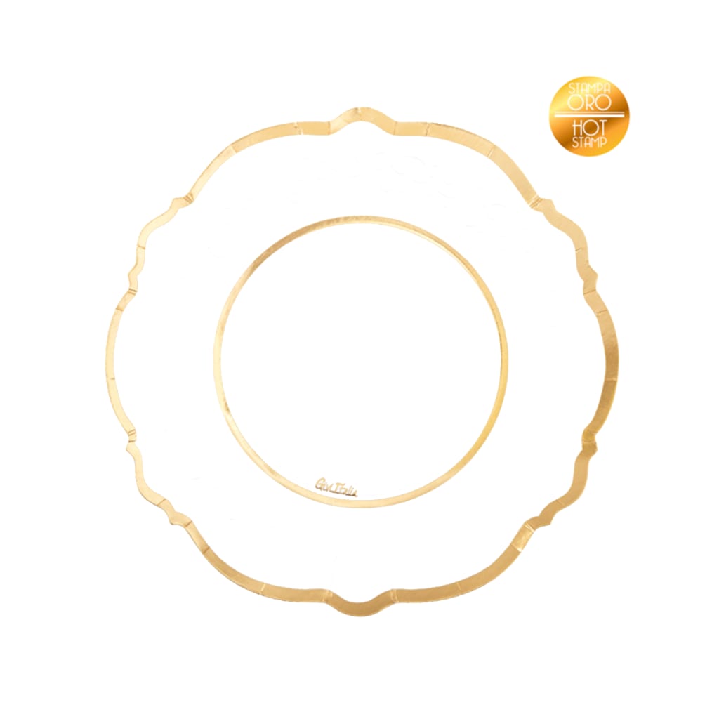 Einwegteller Liberty 27cm, 8 Stück