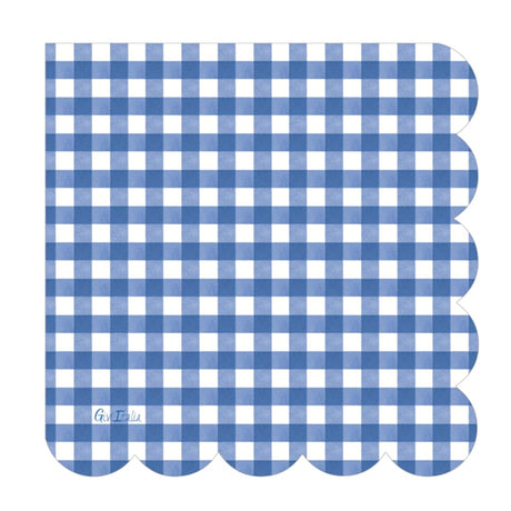 Servietten 33 x 33cm kariert, 16 Stück