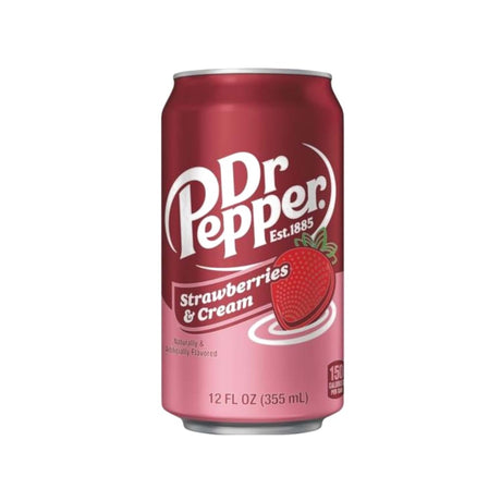 Dr. Pepper Strawberries & Cream, 355ml
