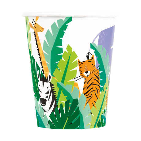 Einwegbecher Safari, 8 Stück