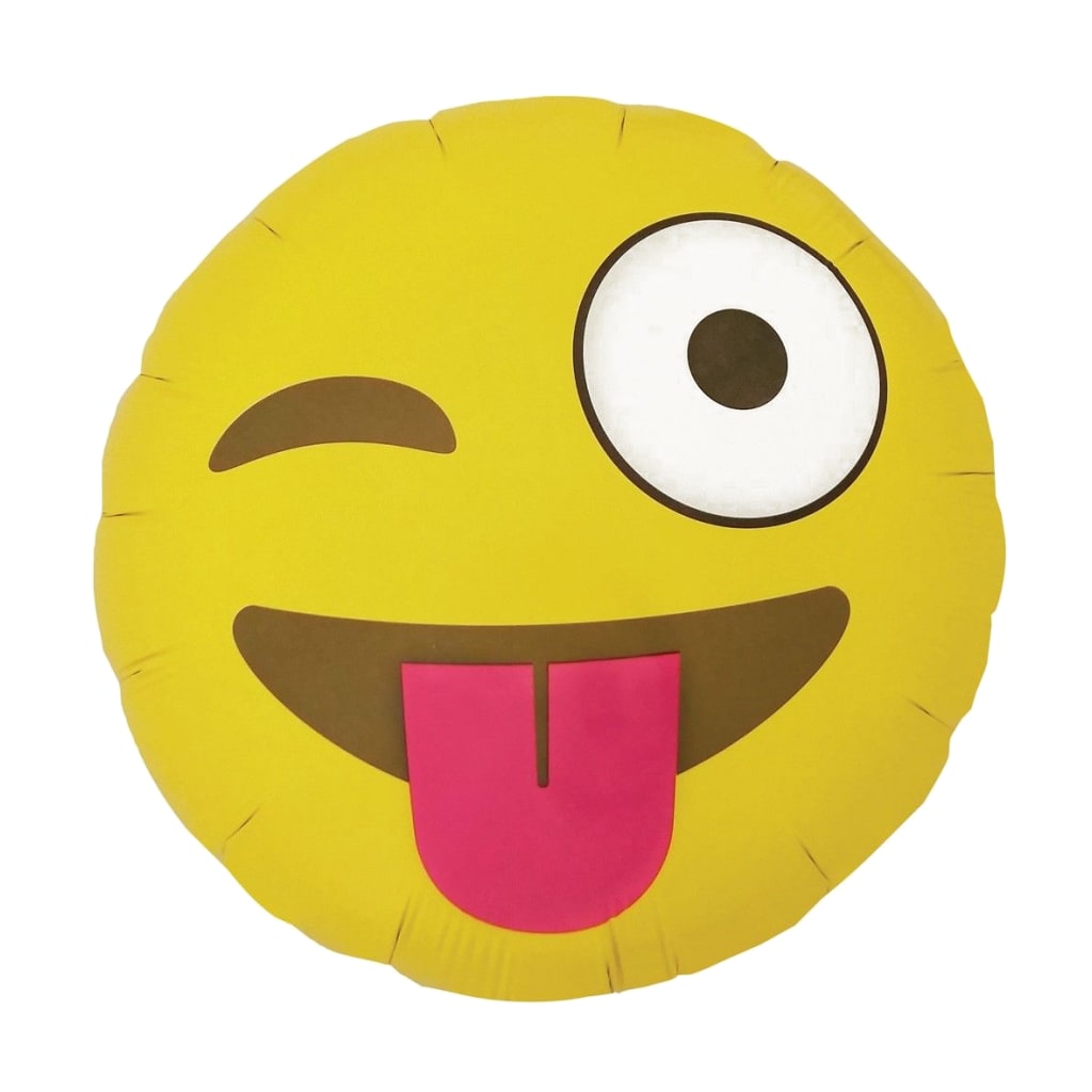 Folienballon "Winking" 46 cm