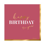 Happy Birthday Servietten, 16 Stück